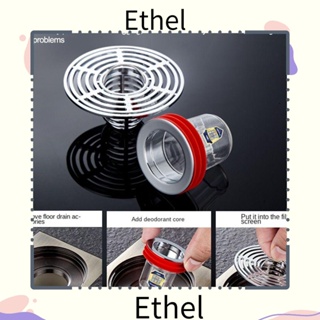 Ethel1 ที่กรองอ่างล้างจาน เครื่องมือห้องครัว ห้องน้ํา ฝักบัว ที่ระบายน้ํา ทําความสะอาดสิ่งของ ฝาครอบอาหาร หยุดผม