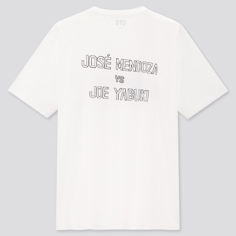 คอกลม Uniqlo เสื้อยืด - MANGA UT ASHITA NO JOE MIRROR 1:1 ของแท้
