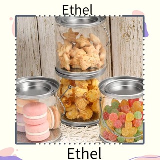 Ethel1 กระปุกใส่สีลูกกวาด ขนาดเล็ก พร้อมฝาปิด สําหรับตกแต่งบ้าน 12 ชิ้น