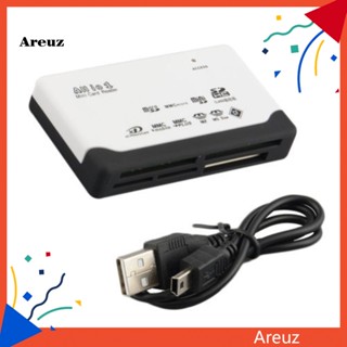 Are All in One อะแดปเตอร์การ์ดรีดเดอร์ดิจิทัล USB 20 Micro Secure TF CF MMC สําหรับ PC