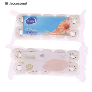 [little.coconut] ม้วนกระดาษทิชชู่ ขนาดเล็ก 1:12 สําหรับตกแต่งบ้านตุ๊กตา 1 ชิ้น