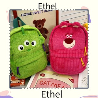 Ethel1 กระเป๋าสะพายไหล่ ลายการ์ตูนสัตว์ สตรอเบอร์รี่ หมี ของขวัญคริสต์มาส