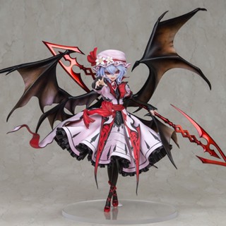 ฟิกเกอร์อนิเมะ Touhou Remilia Scarlet Koumajou Densetsu Ver. ขนาด 22 ซม. โมเดลฟิกเกอร์ Remilia Scarlet ของเล่นสําหรับเด็ก