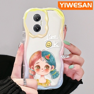 เคสมือถือ แบบนิ่ม แบบใส ลายการ์ตูนผู้หญิงน่ารัก กันกระแทก สําหรับ Infinix Hot 20 Hot 20i Hot 20 Play Hot 30 Hot 30i Hot 30 Play