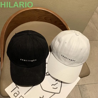 หมวกเบสบอล HILARIO สามารถปรับได้ เหมาะกับใส่กลางแจ้ง สไตล์เกาหลี สําหรับผู้ชาย และผู้หญิง