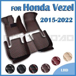 พรมปูพื้นรถยนต์ RHD อุปกรณ์เสริม สําหรับ Honda Vezel 2015 2016 2017 2018 2019 2020 2021 2022