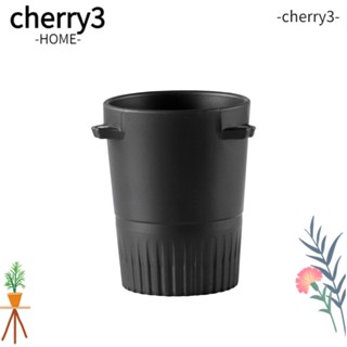 Cherry3 เครื่องให้อาหารผงกาแฟ ABS เนื้อแมตต์ สีดํา 51 53 มม.