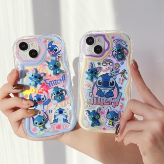 เคสโทรศัพท์มือถือ ป้องกันฝุ่น ลาย Stitch แฟชั่น สําหรับ Iphone 14 13 Pro Max Sweet IP 11 12 Pro Max