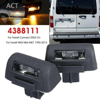 โคมไฟติดป้ายทะเบียนด้านหลัง 4388111 พลาสติก ทนทาน สําหรับ FORD TRANSIT MK5 MK7