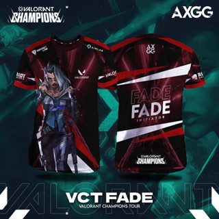 Valorant ใหม่ เสื้อเชิ้ตเล่นเกม vct - fade แฟชั่น