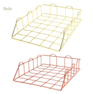 Dudu ถาดกระดาษโลหะ วางซ้อนกันได้ สไตล์โมเดิร์น สําหรับเด็กผู้ชาย และเด็กผู้หญิง