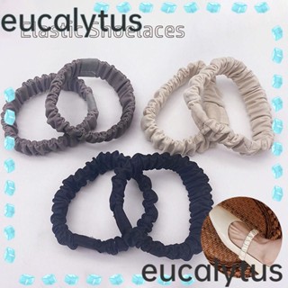 Eucalytus1 เชือกผูกรองเท้า แบบยืดหยุ่น อุปกรณ์เสริม สําหรับตกแต่งรองเท้าลําลอง