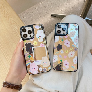 พร้อมส่ง CASETiFY【RECORDER จากโรงงาน】เคสโทรศัพท์มือถือ ซิลิโคน กันกระแทก ลายกระต่ายน่ารัก แฟชั่น สําหรับ iPhone 14 Pro MAX 13 12 11 Pro MAX