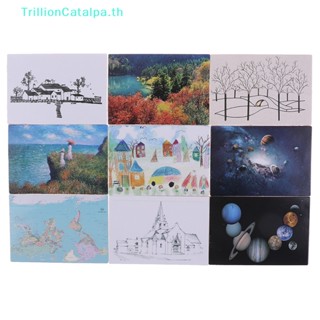 Trillioncatalpa ภาพจิตรกรรมเรซิ่น 1/12 สําหรับตกแต่งบ้านตุ๊กตา ห้องนอน เฟอร์นิเจอร์ TH