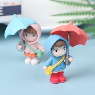 [Initiatour] ตุ๊กตาฟิกเกอร์ อนิเมะ Girl Terrariums สําหรับตกแต่งสวน
