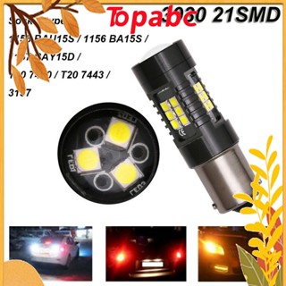 หลอดไฟหลอดไฟ T 20 7440 7443 1157 Bay 15 D 1156 Ba 15 S Ba 15 S 12 V 24 V 3030 Ledสําหรับรถยนต์