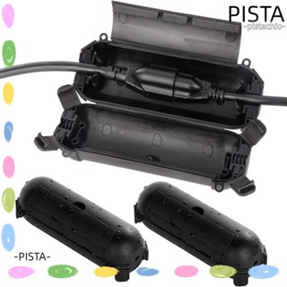 Pista กล่องพลาสติก กันน้ํา สีดํา พร้อมกรงเล็บ เพื่อความปลอดภัย 3 ชิ้น