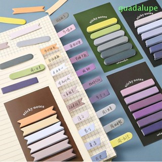 Guadalupe สติกเกอร์ฉลาก คั่นหนังสือ ลาย N Times 4 สี DIY สําหรับนักเรียน สํานักงาน โรงเรียน