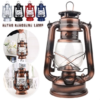 Oil Lamps for Indoor Outdoor Vintage Lantern Decorative Hanging Hurricane Lamp