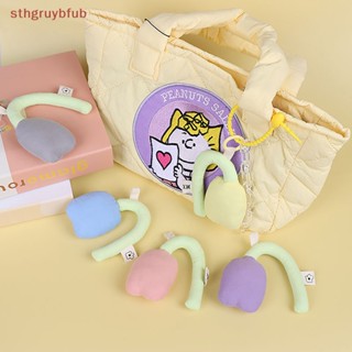 Sthb พวงกุญแจ จี้ดอกทิวลิปน่ารัก หวานแหวว เครื่องประดับ สําหรับแขวนกระเป๋าเป้สะพายหลัง กระเป๋า