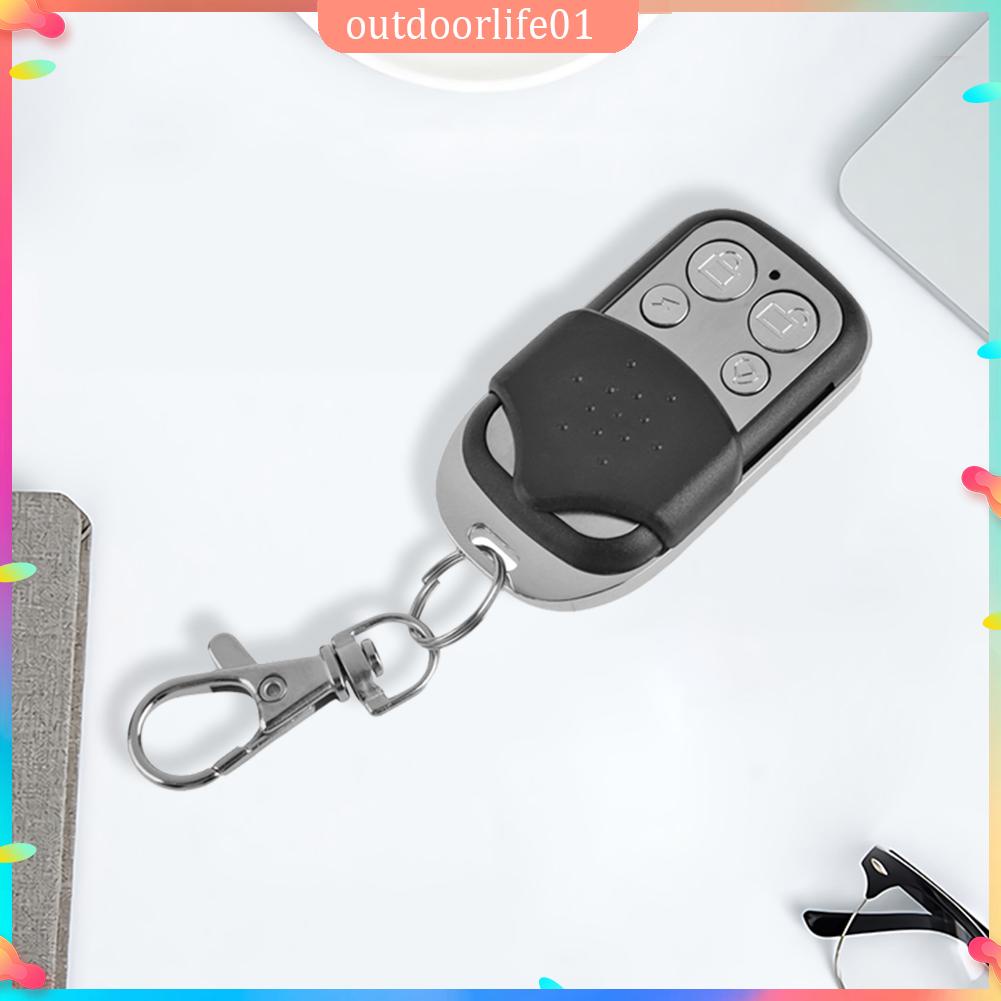 ✤ODL✤ ABCD Wireless RF Remote Control Universal 433 MHz Electric Cloning Gate Garage Duplicator Key Fob for Electronic Door Alarm
