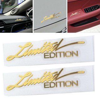 [ISHOWMAL-TH]Car Emblem Sticker Limited Edition Metal Replacement Vehicle 1.8*7.5Cm-New In 8-