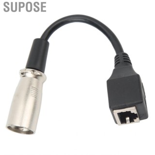 Supose RJ45 Female To XLR Male Cable Plug and Play 5.9in 3pin Adapter Environmental Protection for Amplifier