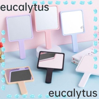 Eucalytus1 กระจกแต่งหน้า พร้อมที่จับ สําหรับผู้หญิง ร้านสปา ร้านเสริมสวย