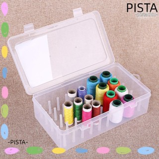 Pista กล่องจัดเก็บด้ายเย็บผ้า 42 แกน สําหรับจัดเก็บสายเบ็ดตกปลา DIY