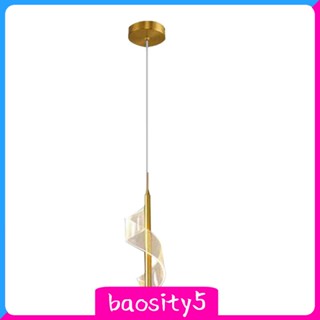 [Baosity5] โคมไฟเพดาน LED แบบเกลียว ปรับความสูงได้ สําหรับตกแต่ง