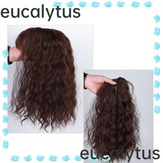 Eucalytus1 วิกผมสังเคราะห์ แบบหยักศก แฟชั่นสําหรับผู้หญิง