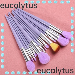 Eucalytus1 ชุดแปรงแต่งหน้า แปรงอายแชโดว์ แปรงคอนทัวร์ แปรงรองพื้น แปรงคอนซีลเลอร์ 13 ชิ้น