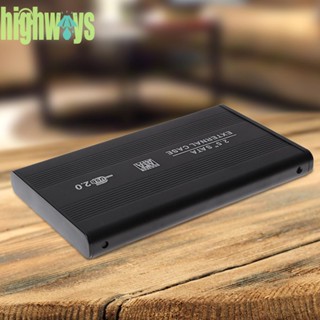 กล่องฮาร์ดดิสก์ไดรฟ์ภายนอก 3TB USB 2.0 SATA 2.5 นิ้ว แบบพกพา สําหรับแล็ปท็อป [highways.th]