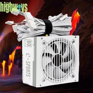 พาวเวอร์ซัพพลาย 650W พร้อมพัดลมระบายความร้อน สําหรับเคส ATX [highways.th]