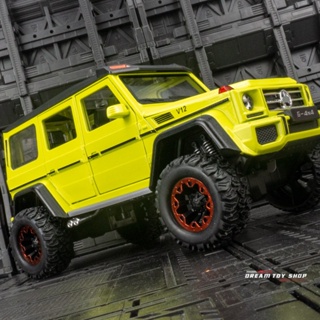 โมเดลรถยนต์ 1: 24 Mercedes G500 4X4 Off-Road อัลลอยด์ ของเล่นสําหรับเด็ก