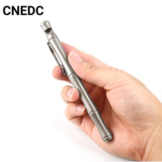 Cnedc ใหม่ ปากกาลูกลื่น ไทเทเนียมอัลลอย ลายนกหวีดไม้ไผ่