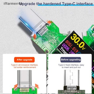 ถ้าใหม่ Type-C PD USB เครื่องทดสอบ DC โวลต์มิเตอร์ดิจิทัล แอมมิเตอร์ แรงดันไฟฟ้า กระแสไฟ มิเตอร์ แอมมิเตอร์ เครื่องตรวจจับ เครื่องชาร์จ ตัวบ่งชี้ hye