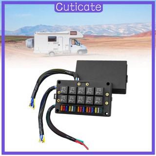 [CUTICATE] ฟิวส์ 12V และช่องฟิวส์ 15 Atc สําหรับรถยนต์ เรือ RV