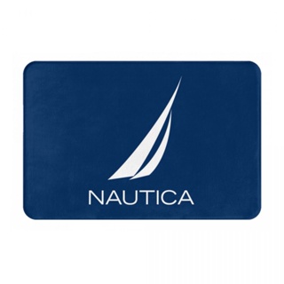 Nautica (1) พรมเช็ดเท้า ผ้าสักหลาด กันลื่น ดูดซับน้ํา แห้งเร็ว 16x24 นิ้ว สําหรับห้องน้ํา พร้อมส่ง