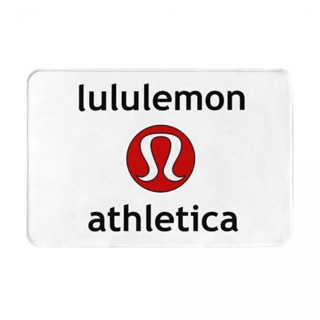 Lulemon (1) พรมเช็ดเท้า ผ้าสักหลาด กันลื่น ดูดซับน้ํา แห้งเร็ว 16x24 นิ้ว สําหรับห้องน้ํา พร้อมส่ง