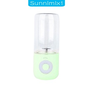 [Sunnimix1] เครื่องปั่นน้ําผลไม้ USB 500 มล. แบบพกพา สําหรับน้ําผลไม้ นมถั่วเหลือง เครื่องสําอาง มิลค์เชค