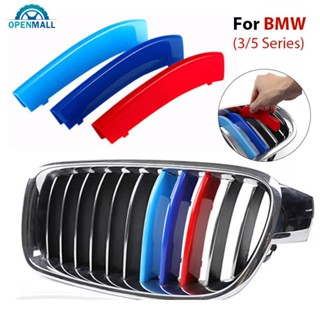 Openmall กระจังหน้ารถยนต์ M สําหรับ BMW E46 E90 E91 E92 E93 F30 E60 E61 F10 G30 G20 F07 F11 F18 Performance G1X5 3 ชิ้น ต่อชุด