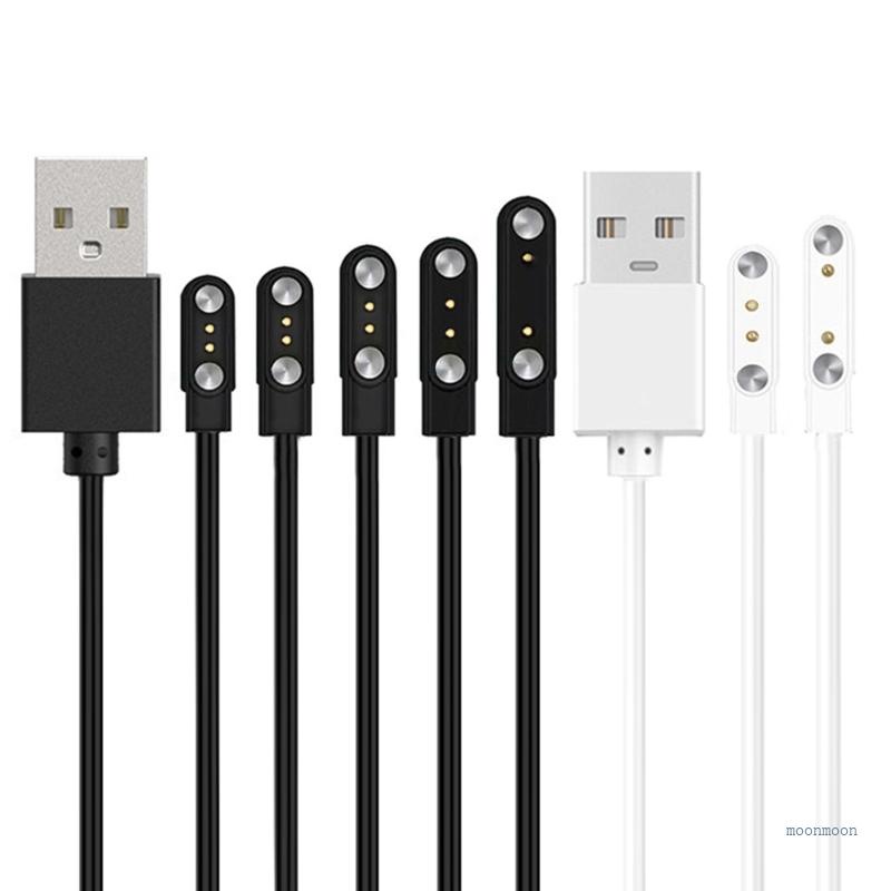 Lucky อะแดปเตอร์แท่นชาร์จ USB 2 Pin สําหรับสมาร์ทวอทช์