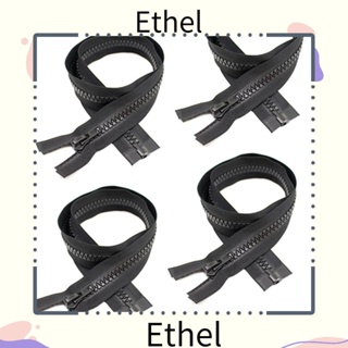 Ethel1 ซิปล็อคเต็นท์ ไนล่อน 80 ซม. อุปกรณ์เสริม สําหรับเย็บผ้า 4 ชิ้น