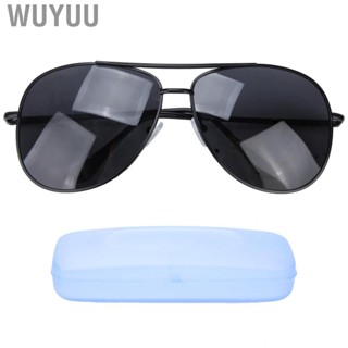 Wuyuu ‑UV   Sun Protection Vintage Classic Driving Metal Frame for Men ‑glare -Ultraviolet Women