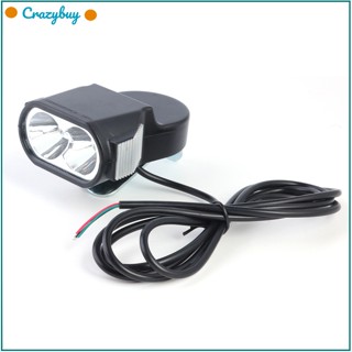 Cr 36v 48v 60v แตรไฟฟ้า สกูตเตอร์ จักรยานไฟฟ้า ไฟหน้า Led ภายนอก ขี่จักรยาน องค์ประกอบ ไฟจักรยาน