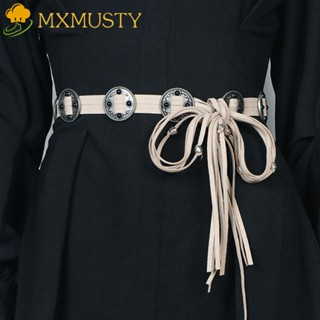 Mxmusty เข็มขัดลูกปัด พลอยเทียม สไตล์โบฮีเมียน วินเทจ ย้อนยุค DIY