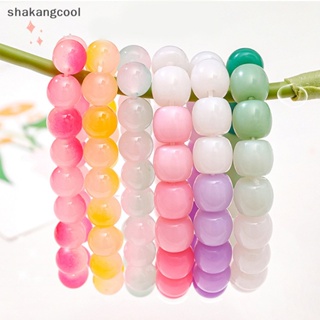 Shakangcool สร้อยข้อมือลูกปัดคริสตัลเจลลี่ ไล่โทนสี เครื่องประดับ สําหรับผู้หญิง ของขวัญ SGL