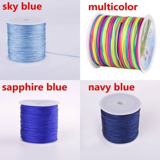 Nylon Chinese Knot Cord Rattail Macrame Thread Shamballa Clearance sale