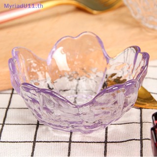 Myriadu จานแก้วใส่ซอส ไอศกรีม ผลไม้ ขนาดเล็ก สไตล์นอร์ดิก ญี่ปุ่น